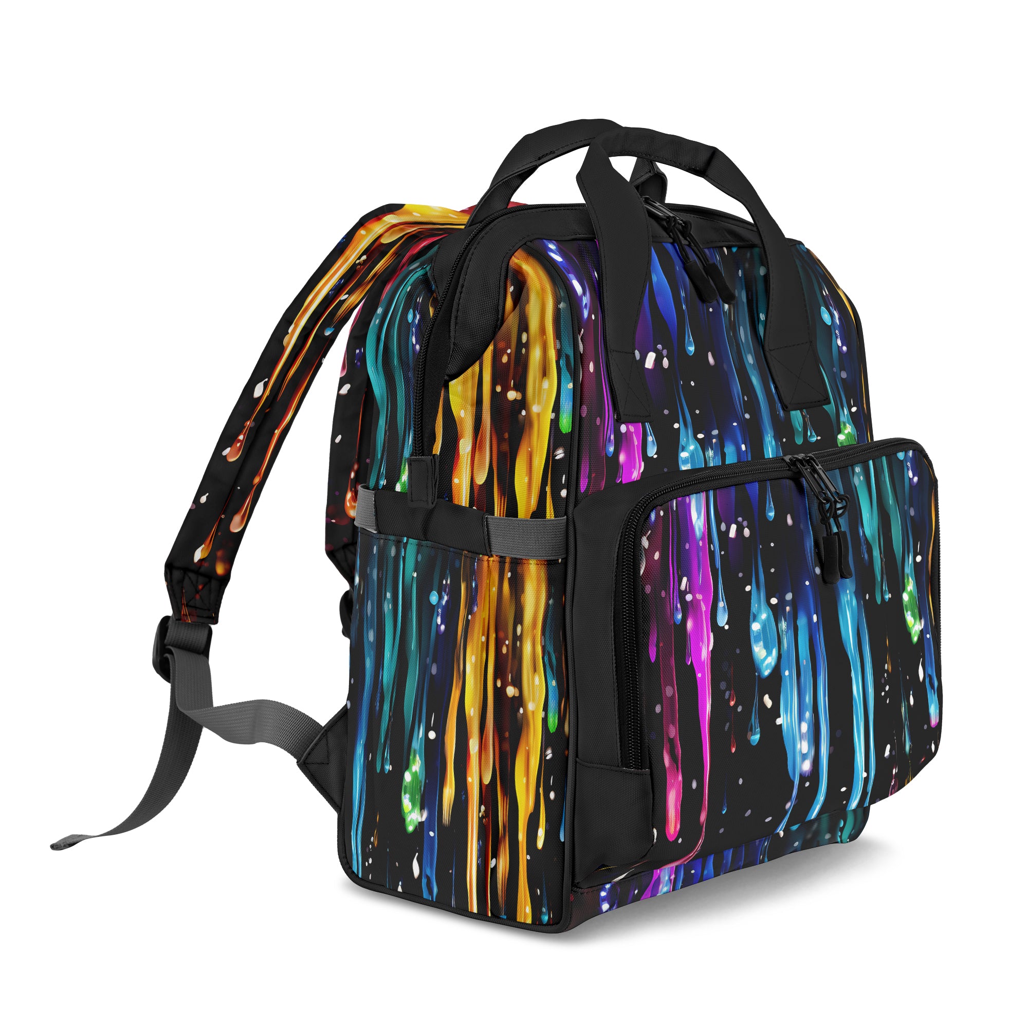 Rainbow Drips Backpack