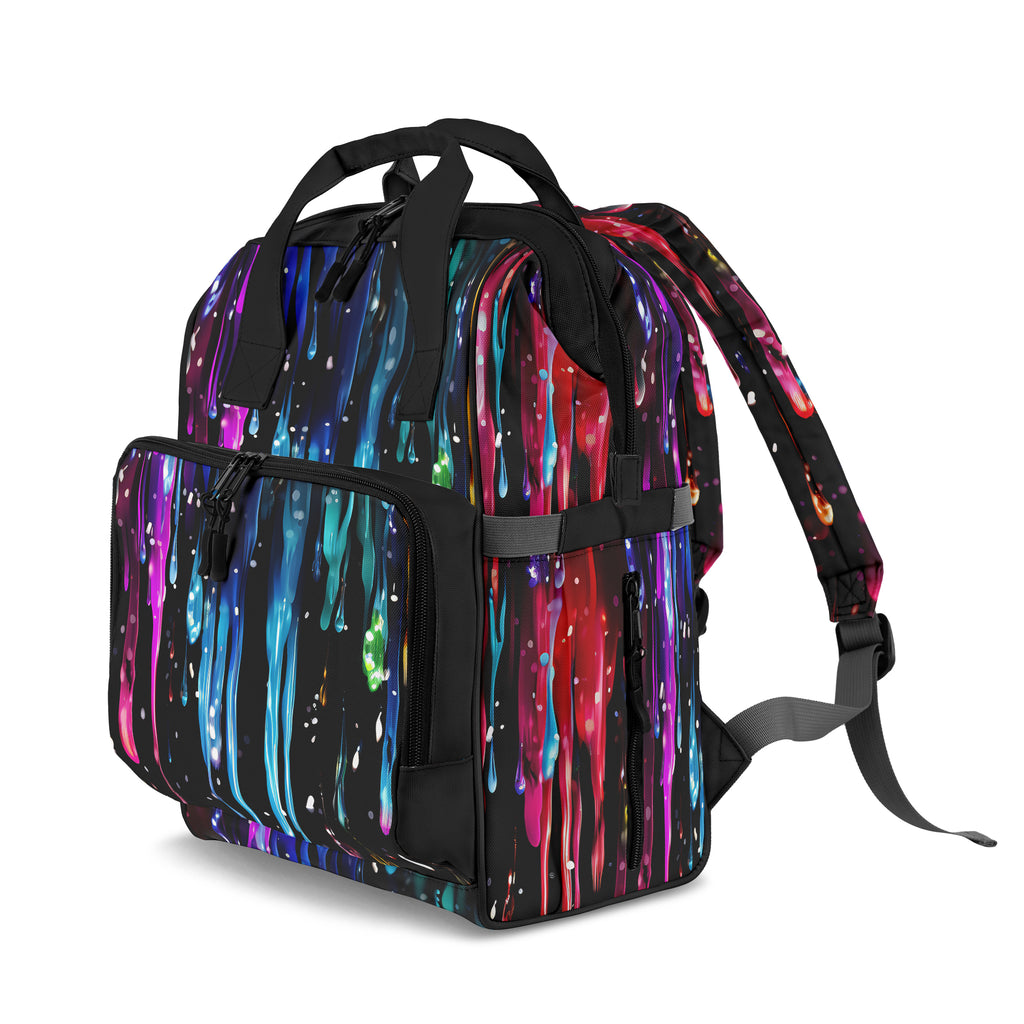 Rainbow Drips Backpack