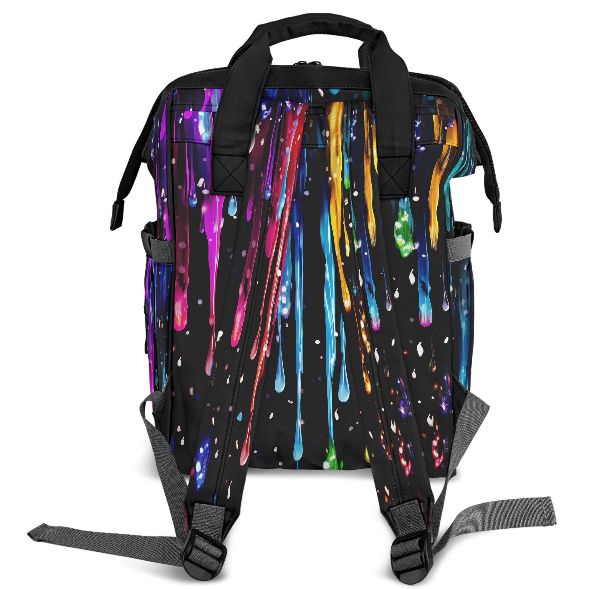Rainbow Drips Backpack