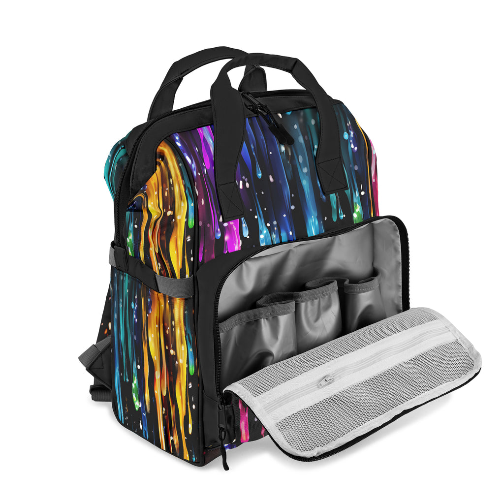 Rainbow Drips Backpack