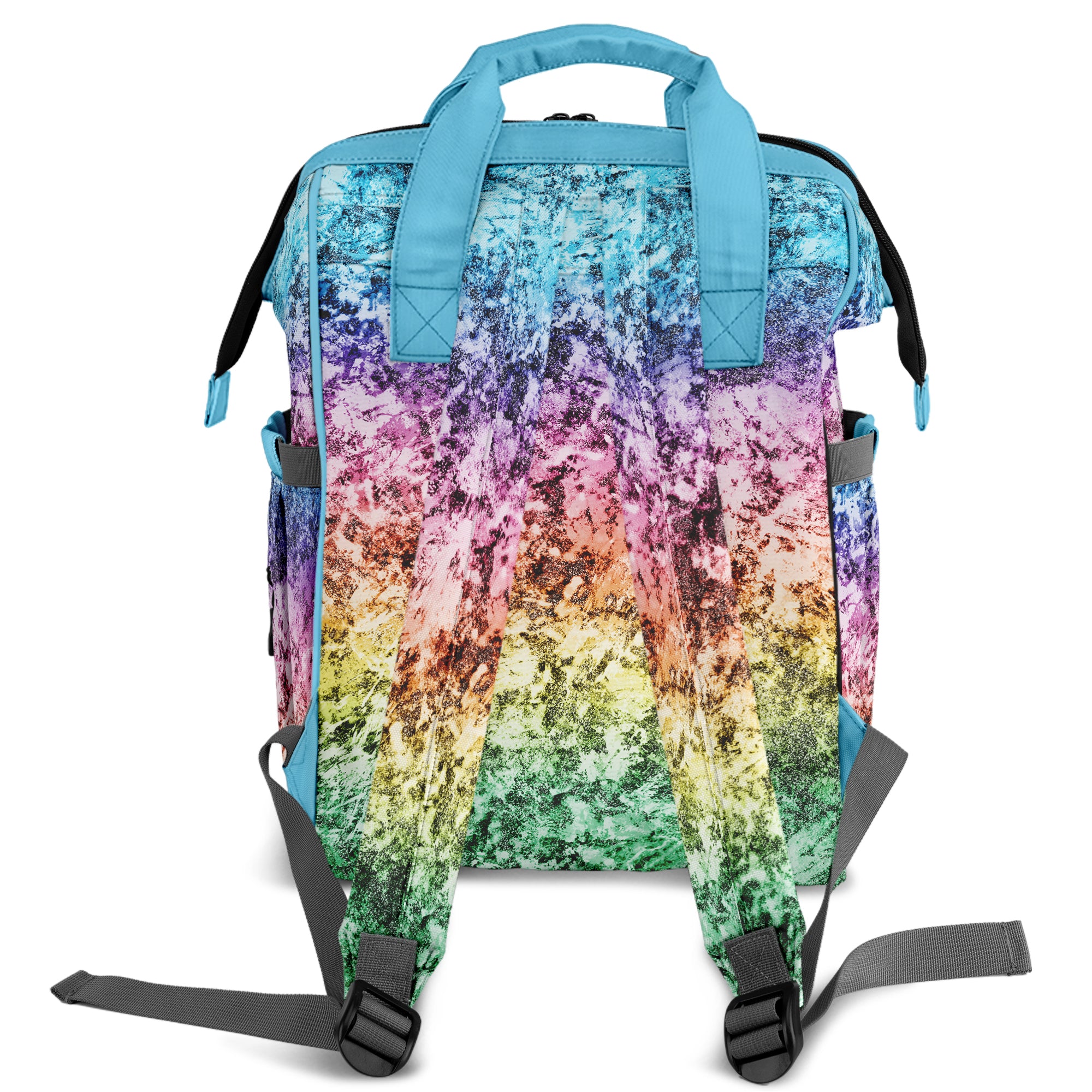 Rainbow Grunge Backpack