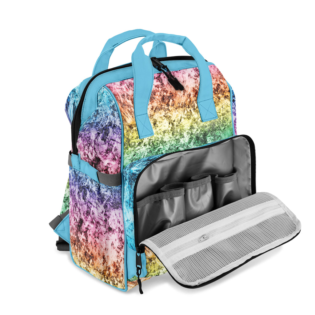 Rainbow Grunge Backpack