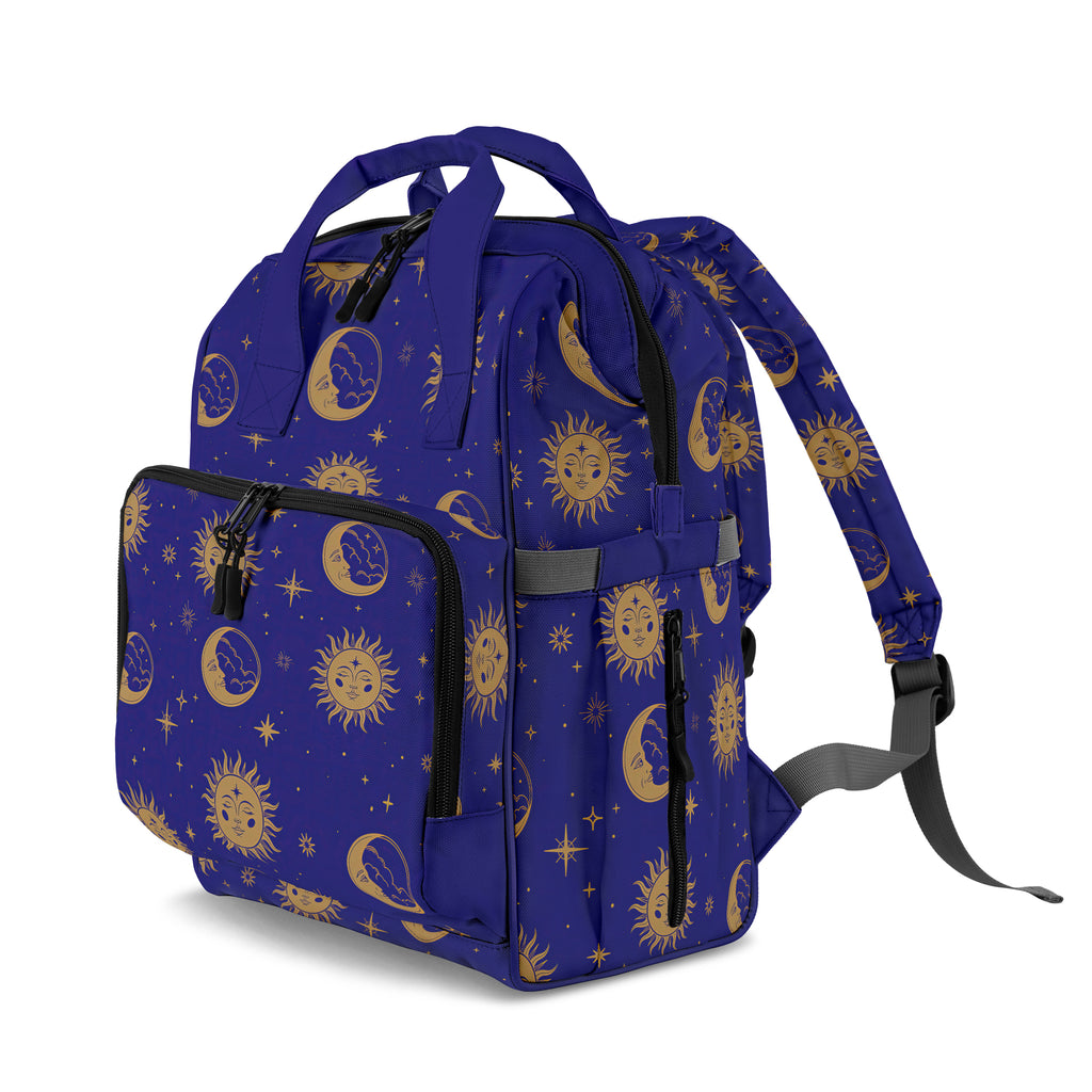 Star Spring Backpack Sun Moon And Stars Backpack – Offbeat Sweetie