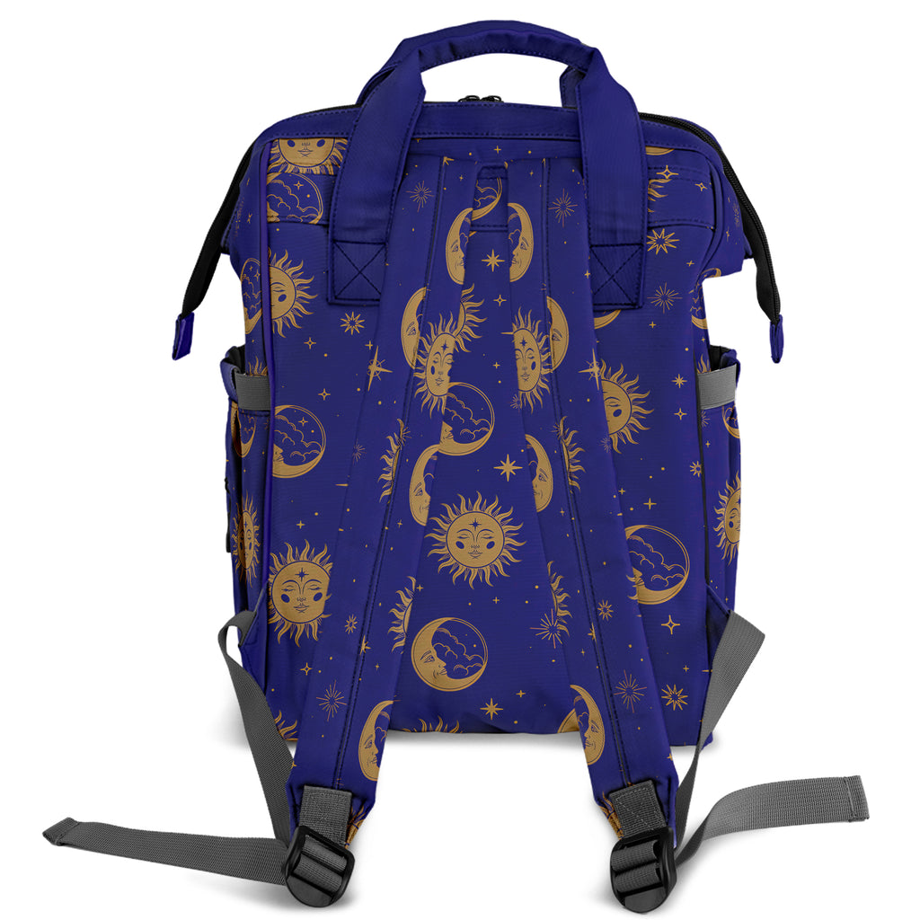 Star Spring Backpack Sun Moon And Stars Backpack – Offbeat Sweetie