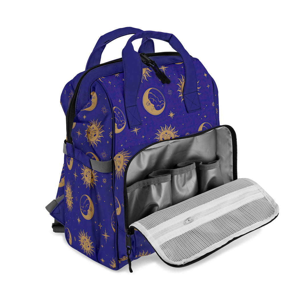 Star Spring Backpack Sun Moon And Stars Backpack – Offbeat Sweetie
