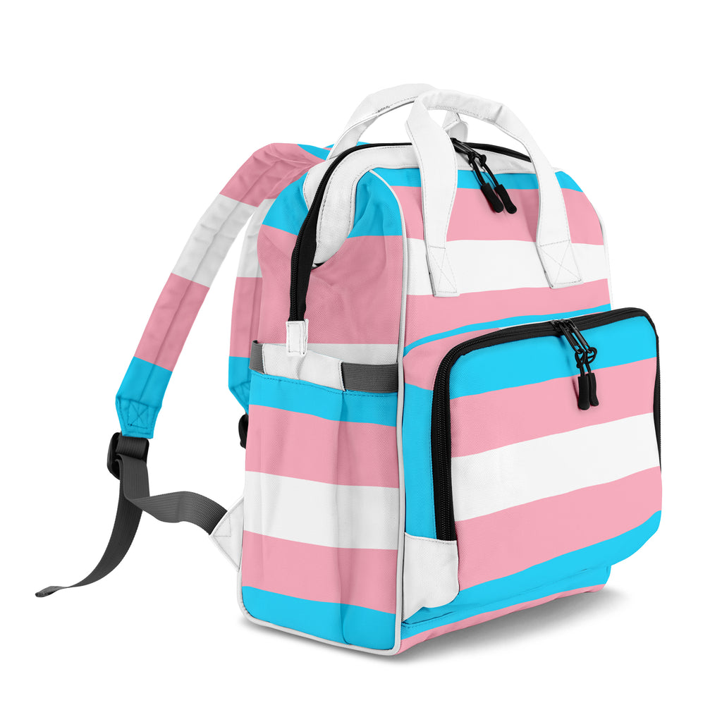 Trans Flag Backpack