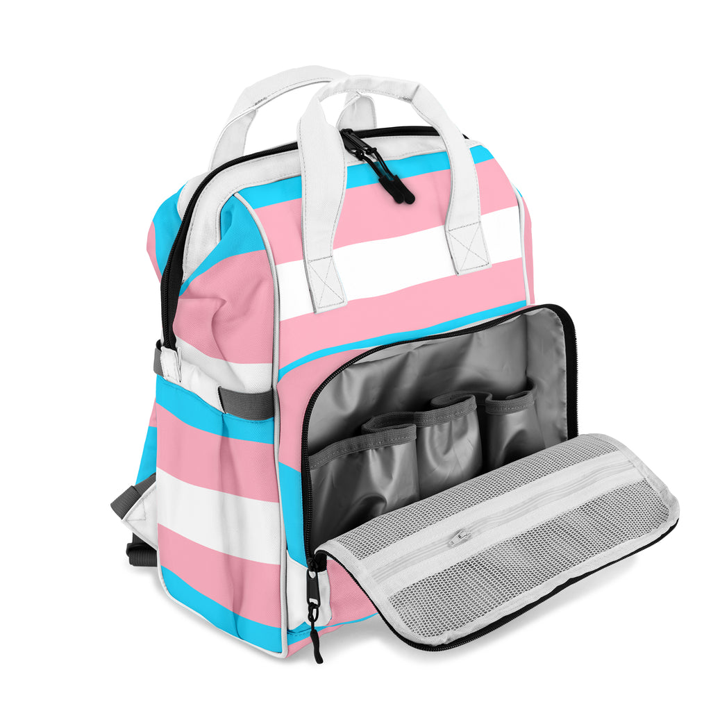 Trans Flag Backpack