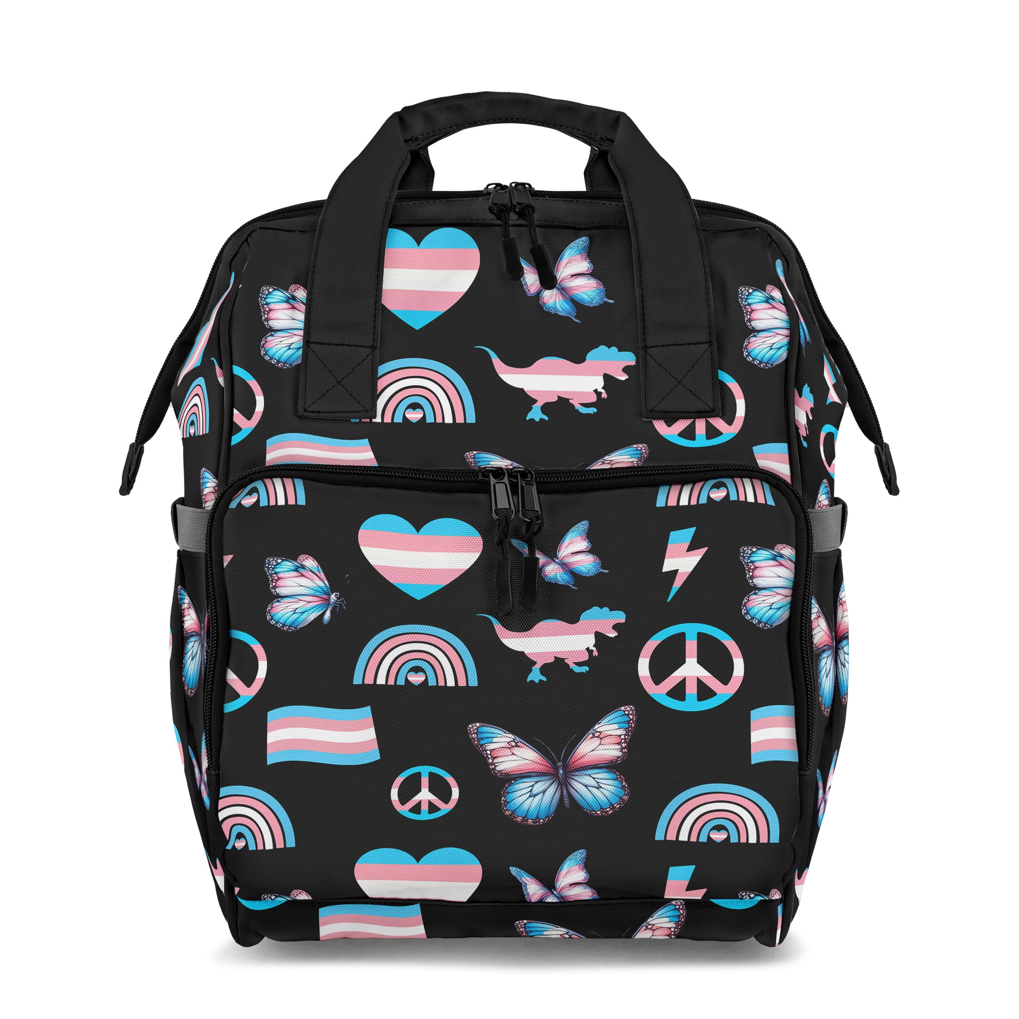 Trans Love Backpack – Offbeat Sweetie