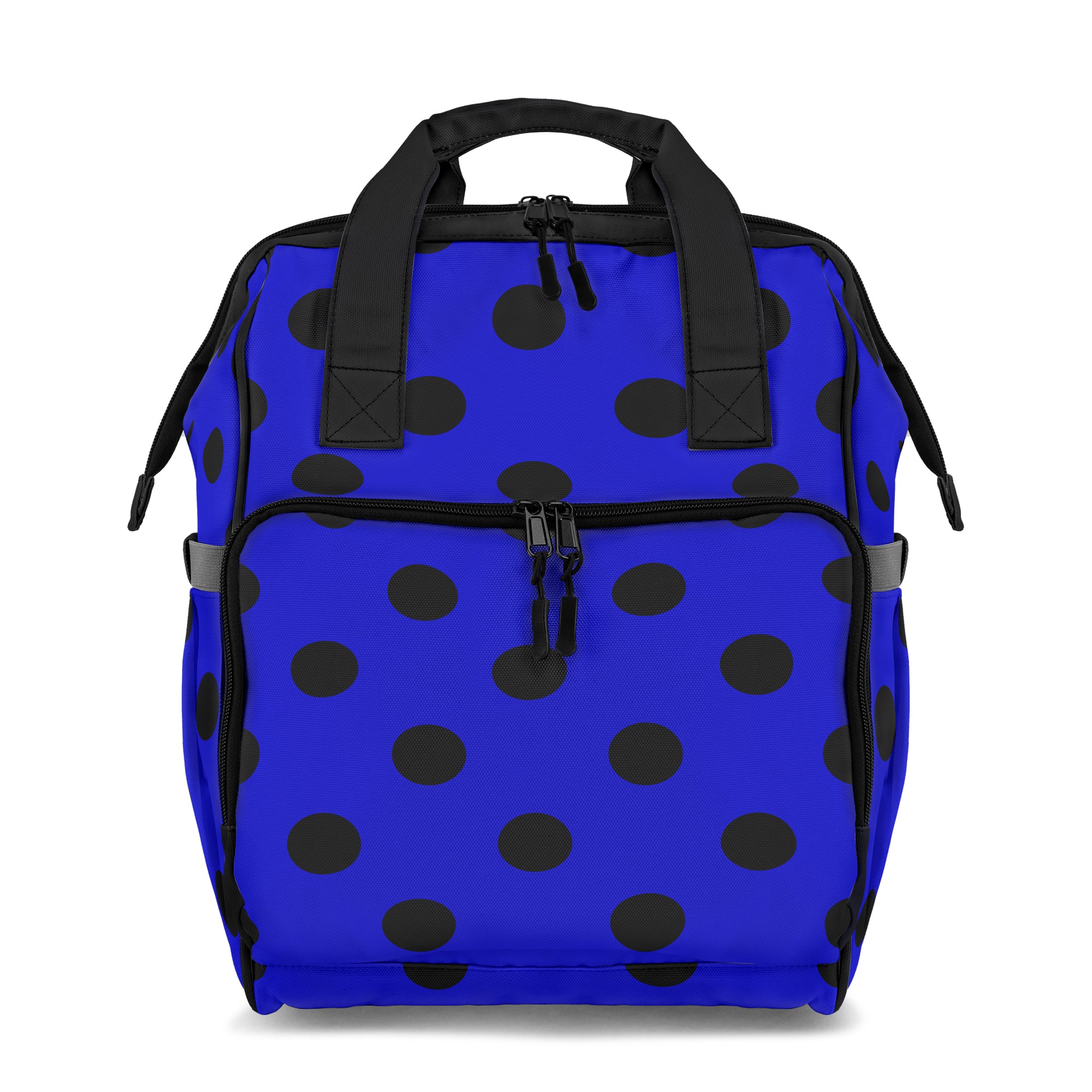 Vivid Blue Polka Dot Backpack