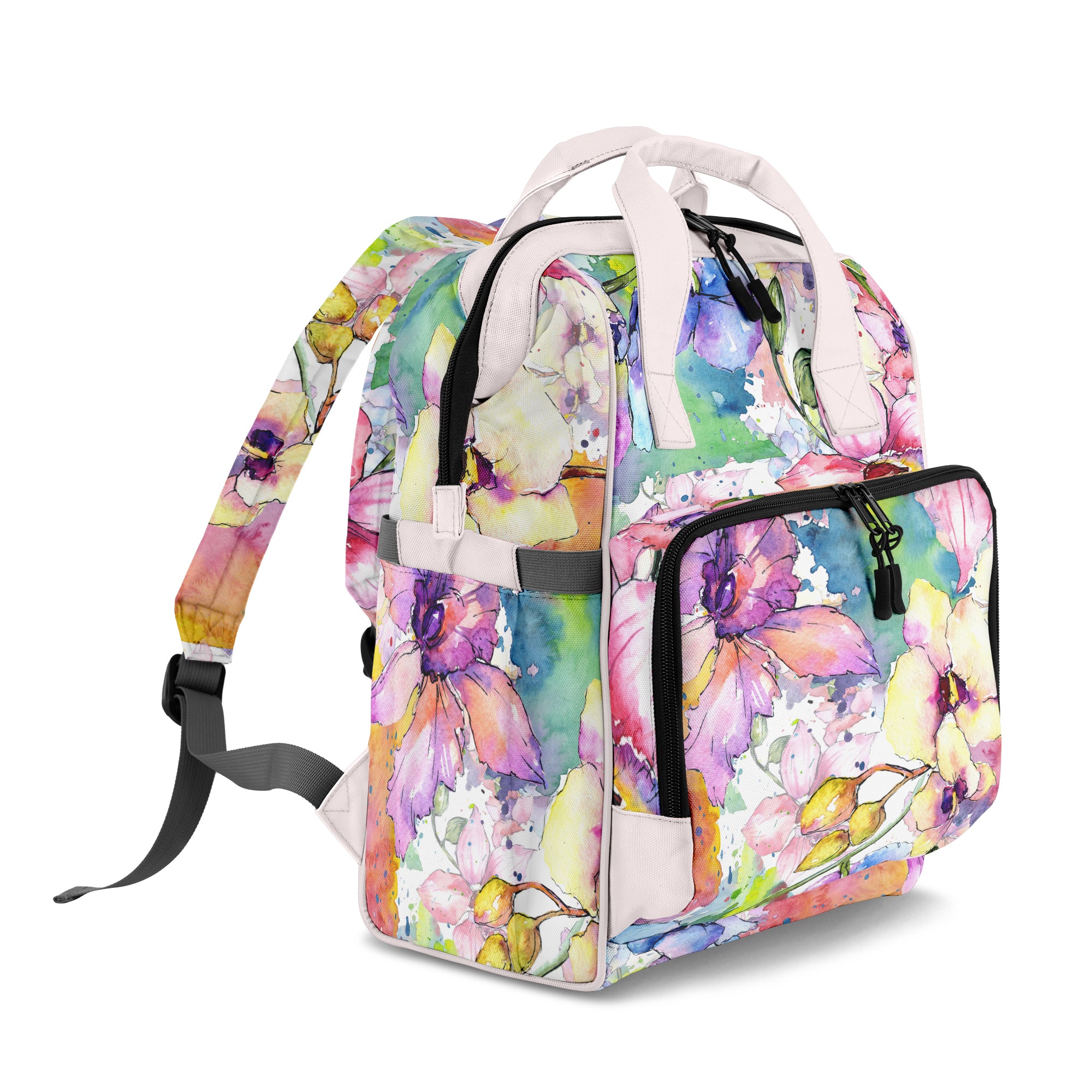 Watercolour Flowers Backpack