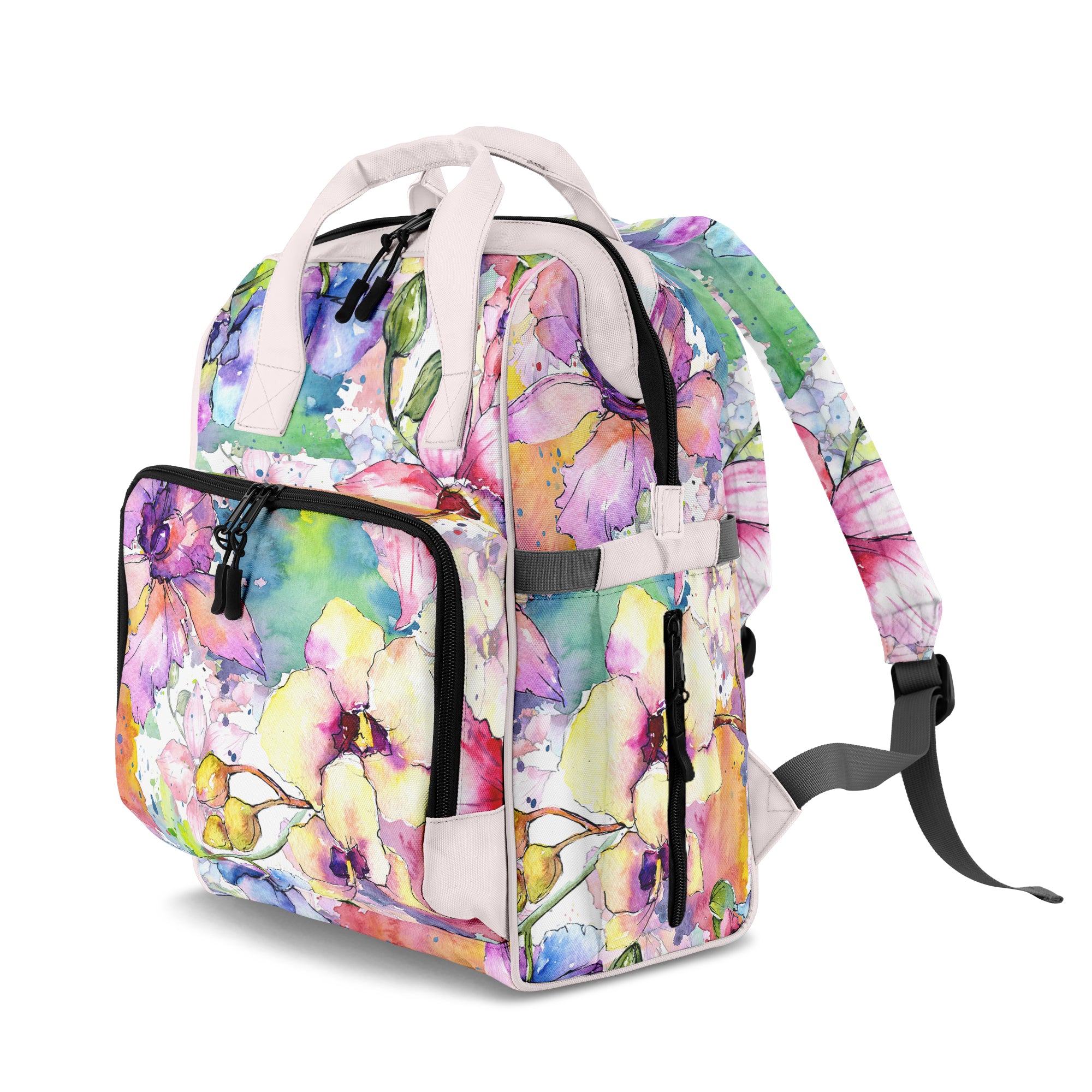 Watercolour Flowers Backpack