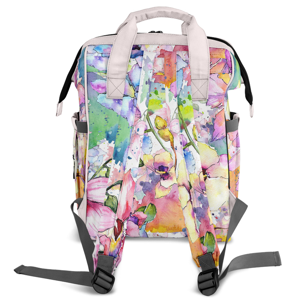 Watercolour Flowers Backpack