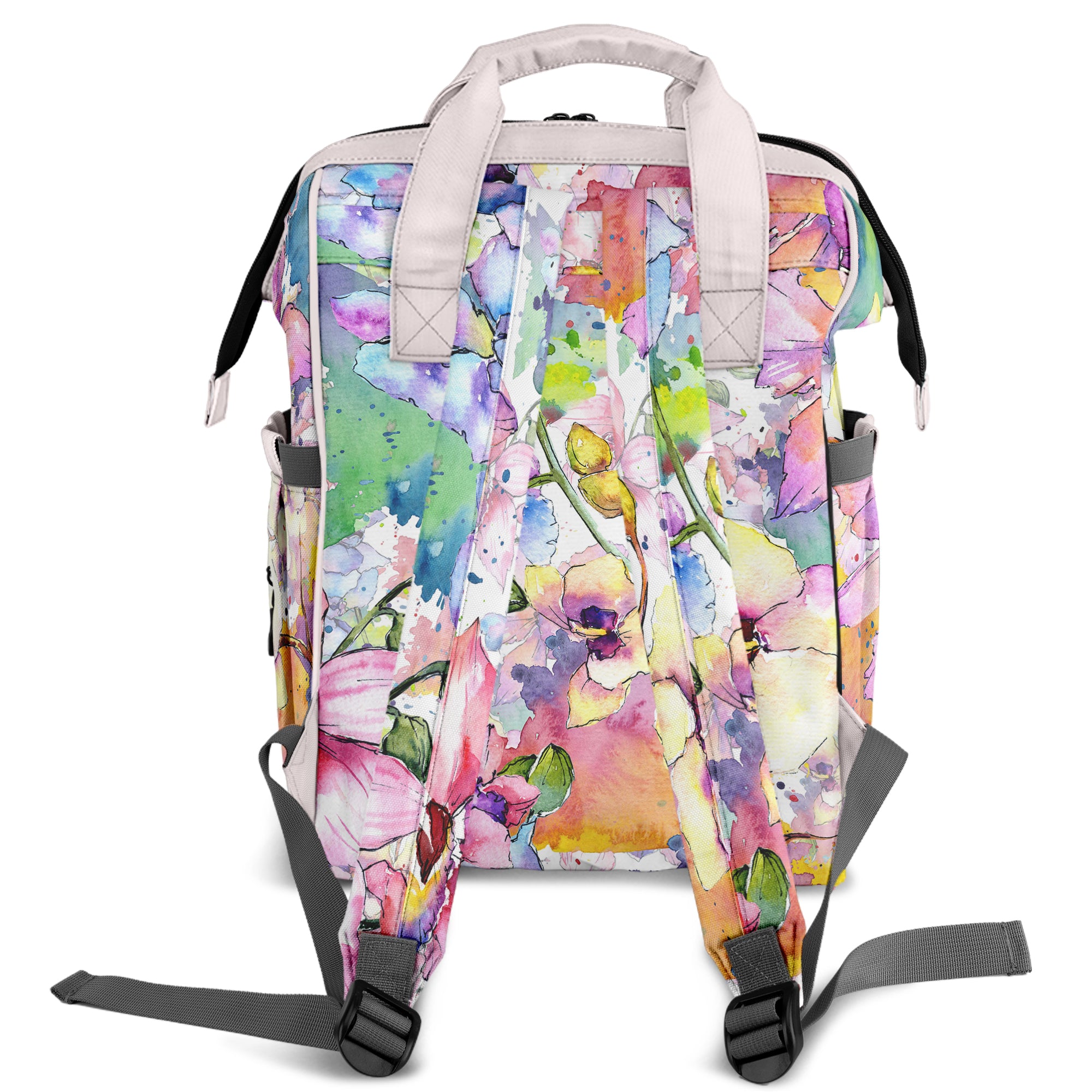 Watercolour Flowers Backpack