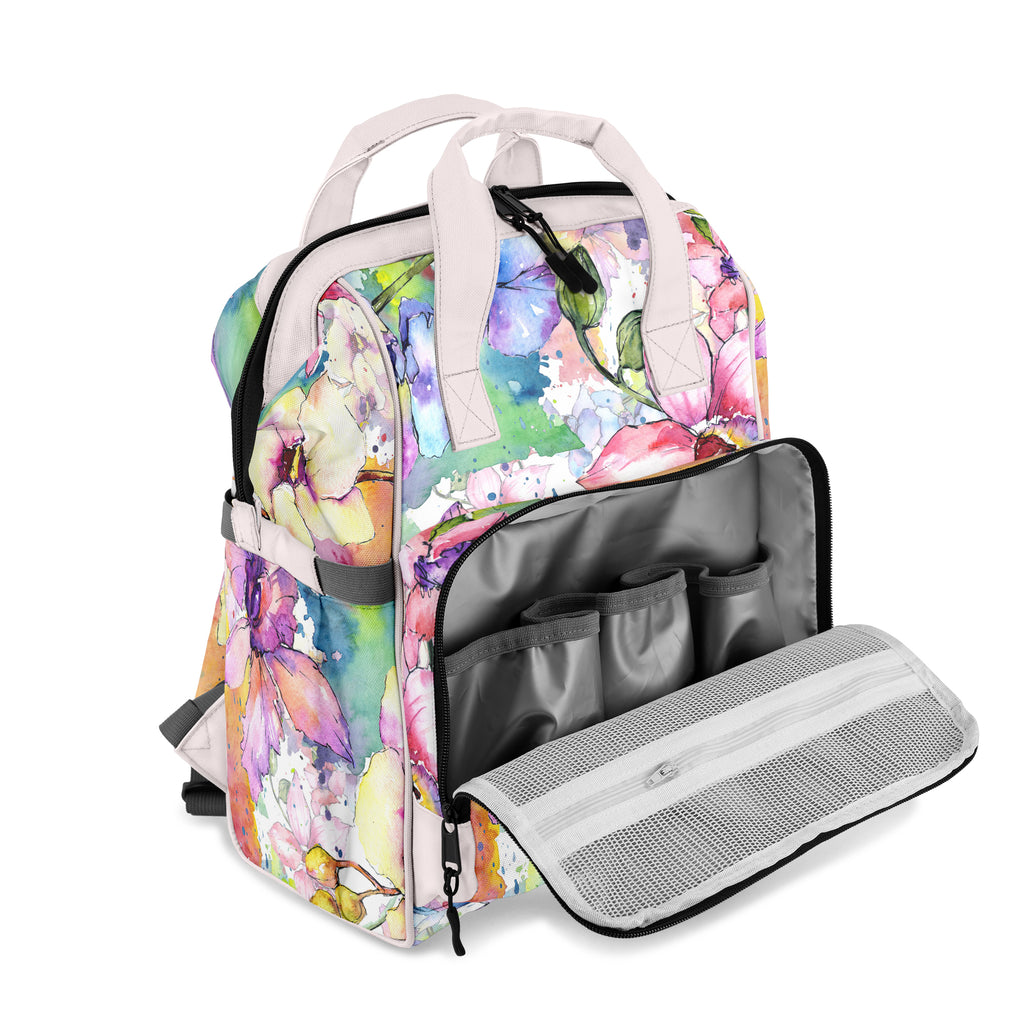 Watercolour Flowers Backpack
