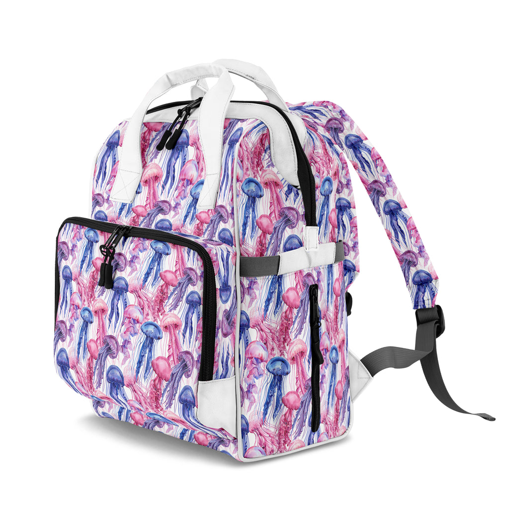 Watercolour Jellyfish Backpack