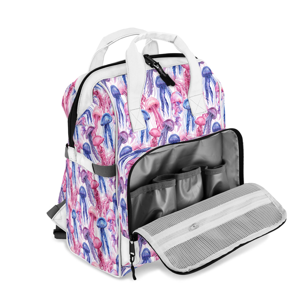 Watercolour Jellyfish Backpack