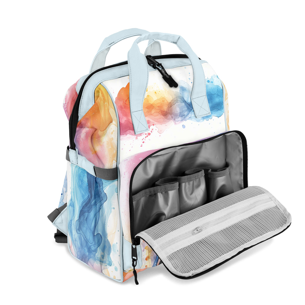 Watercolour Penguin Backpack