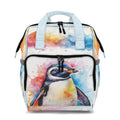 Watercolour Penguin Backpack