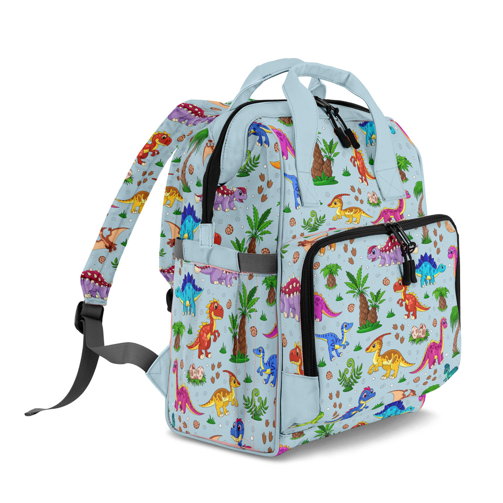 Blue Baby Dinos Backpack