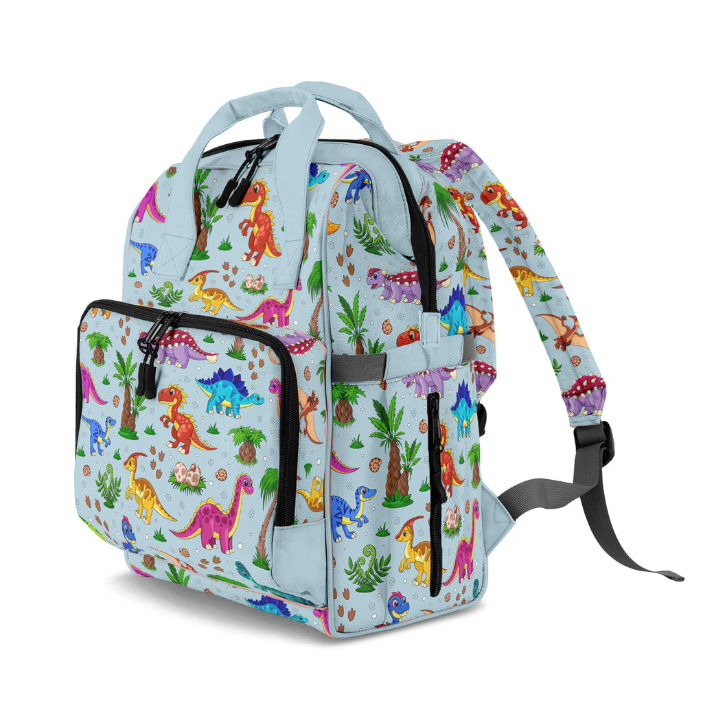 Blue Baby Dinos Backpack