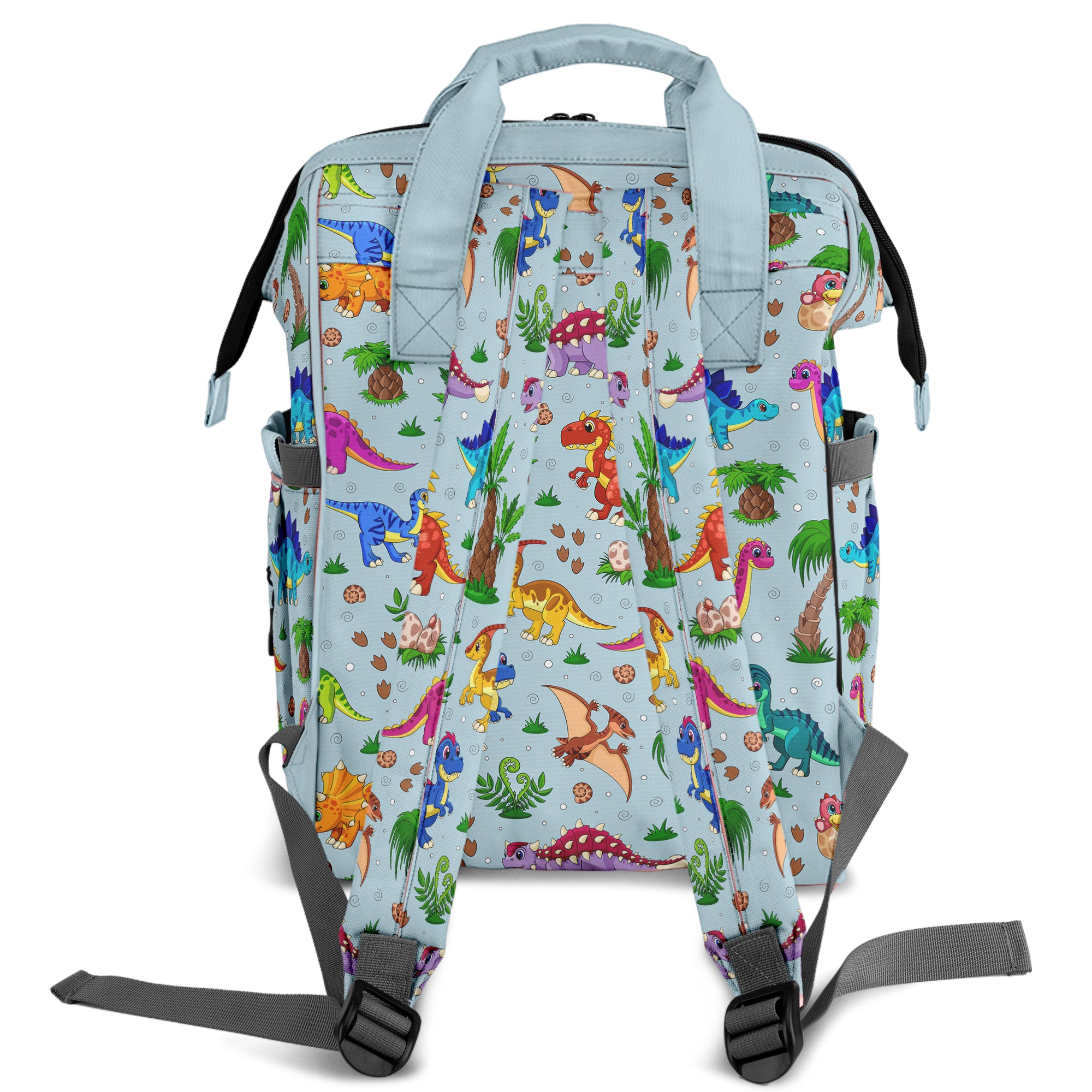 Blue Baby Dinos Backpack