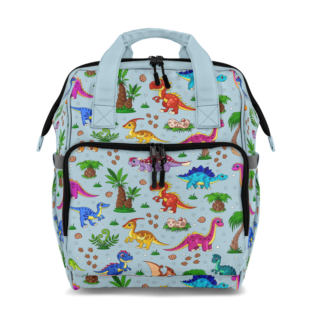 Blue Baby Dinos Backpack