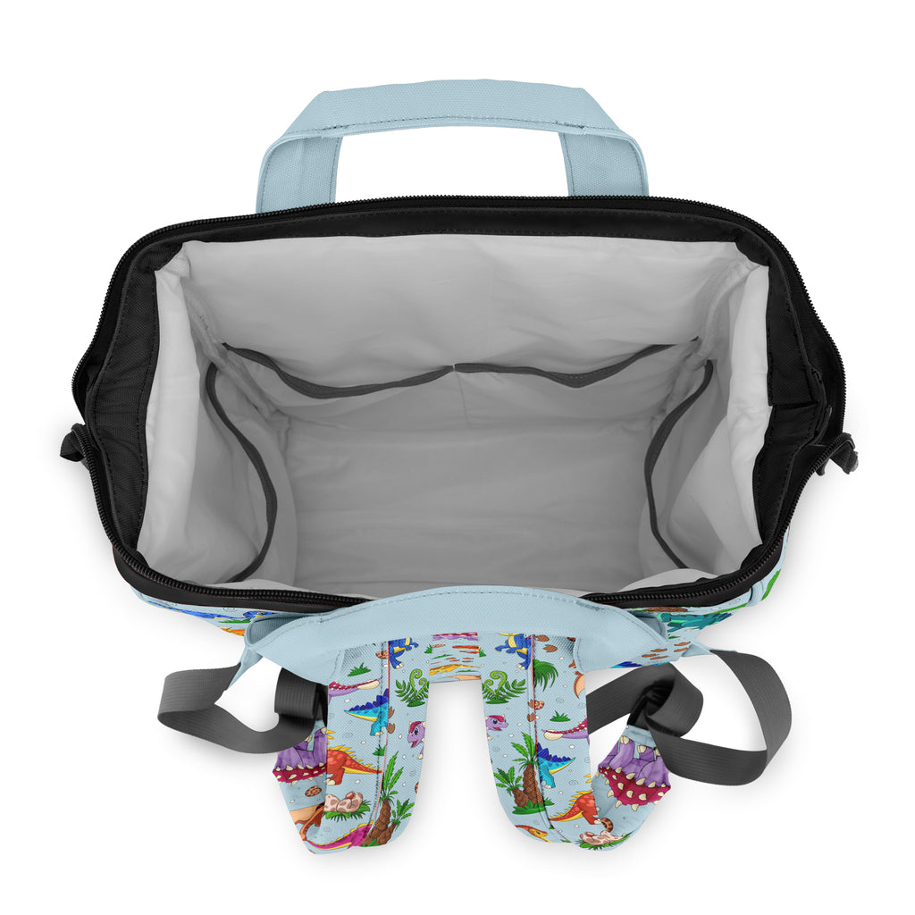 Blue Baby Dinos Backpack