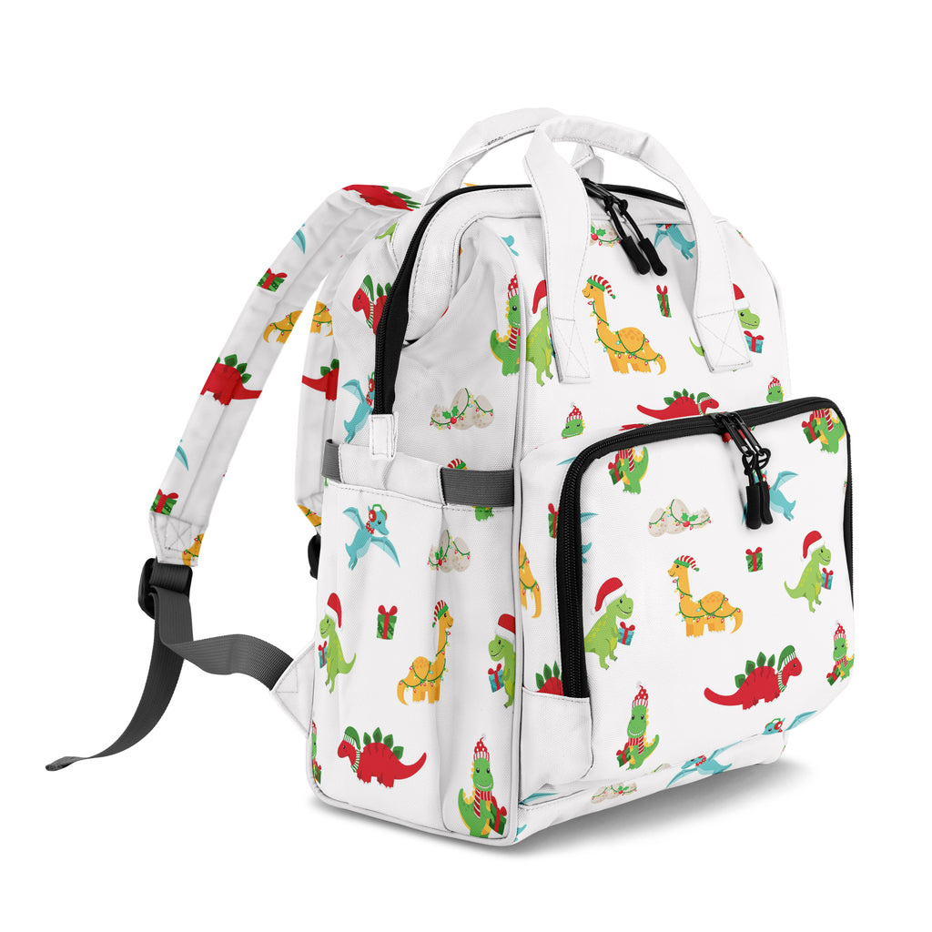 Dino Christmas Backpack