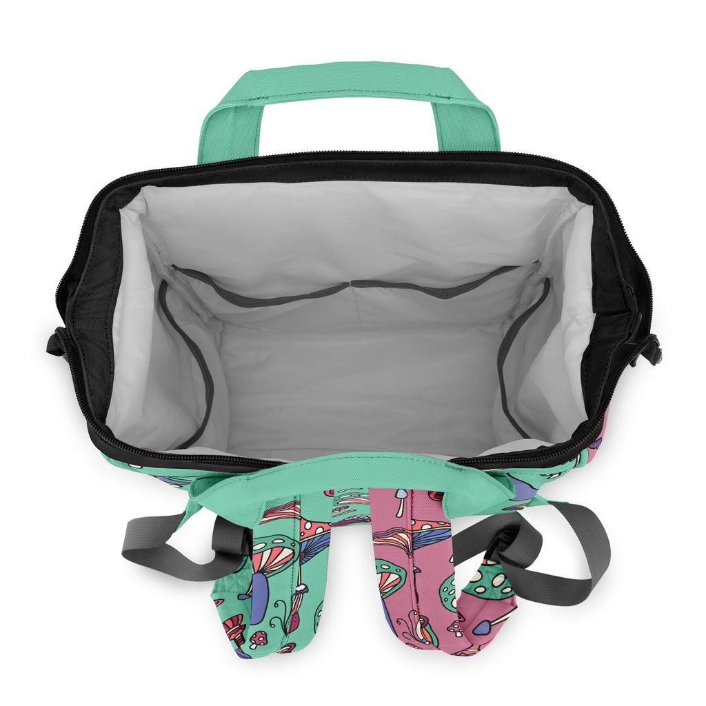 Mismatched Mushrooms Backpack