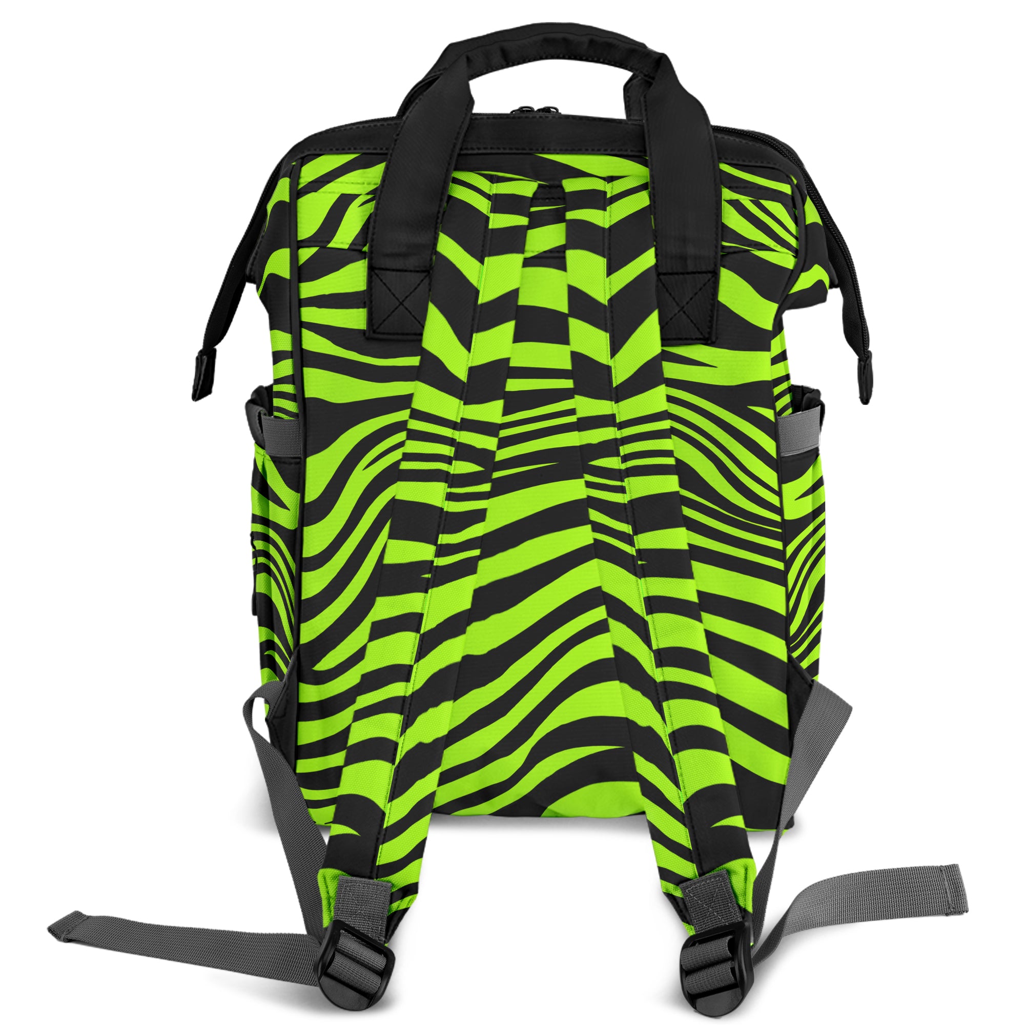 Neon Zebra Backpack