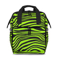 Neon Zebra Backpack