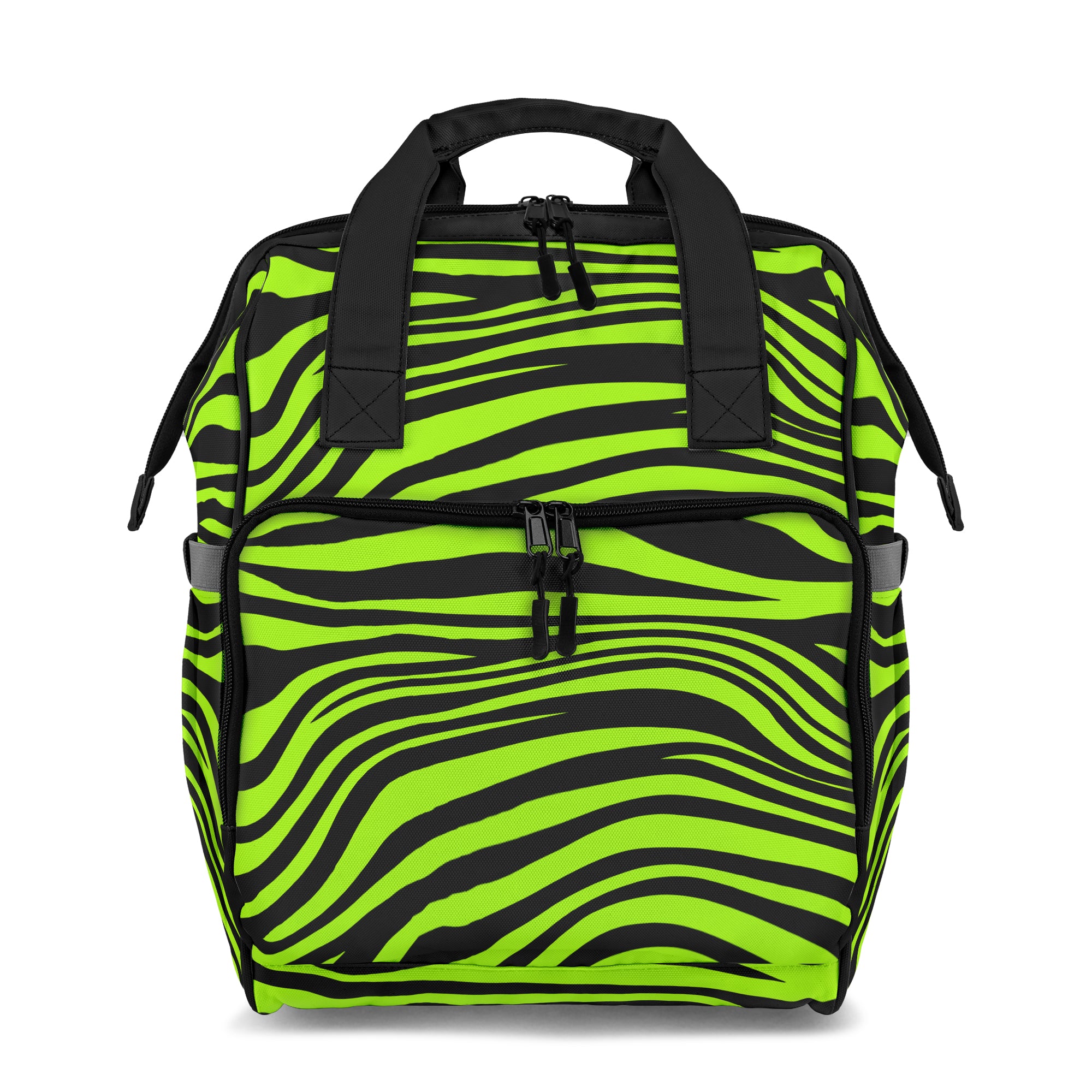 Neon Zebra Backpack