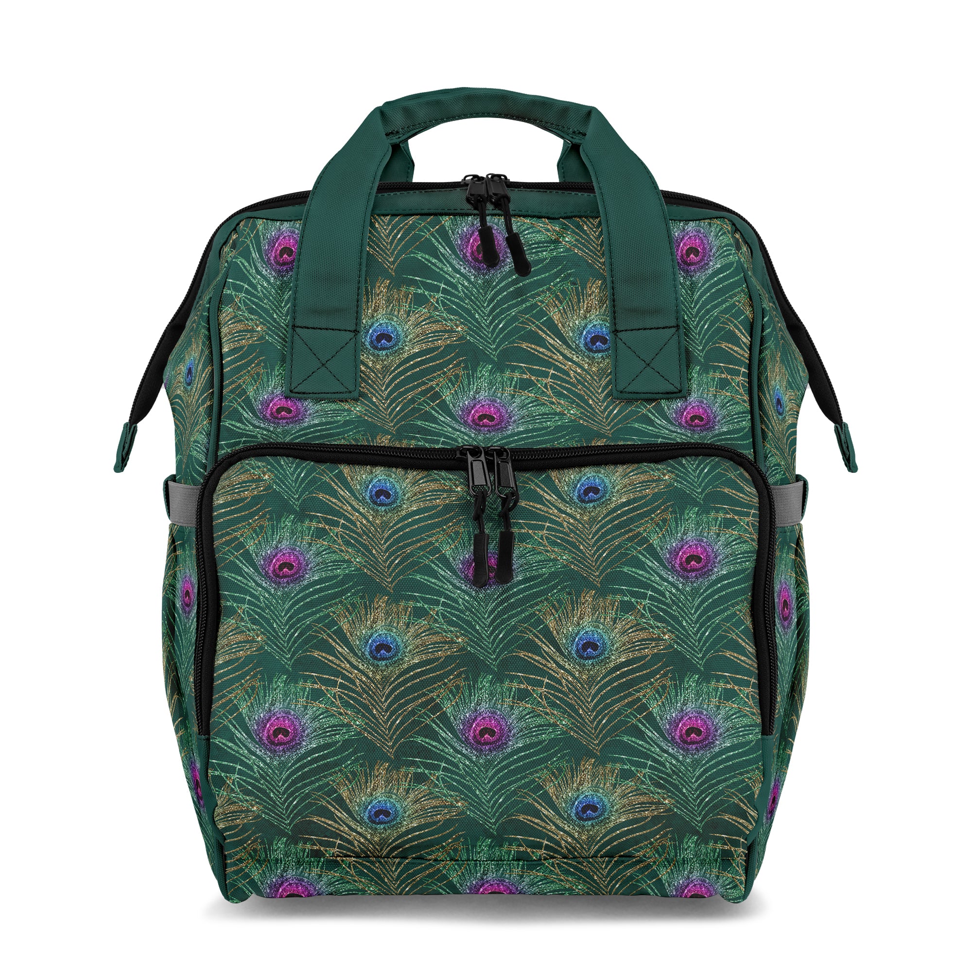 Peacock Feathers Backpack