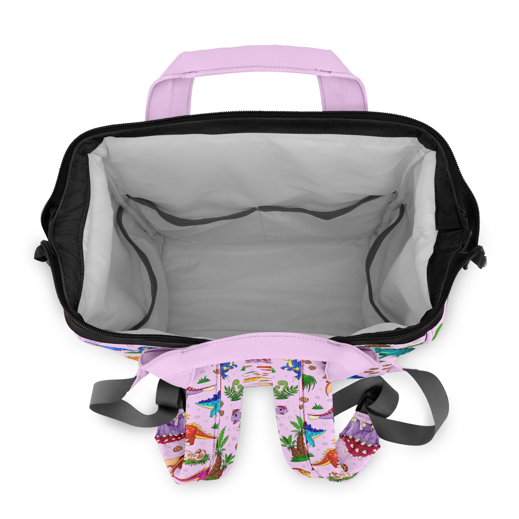 Pink Baby Dinos Backpack