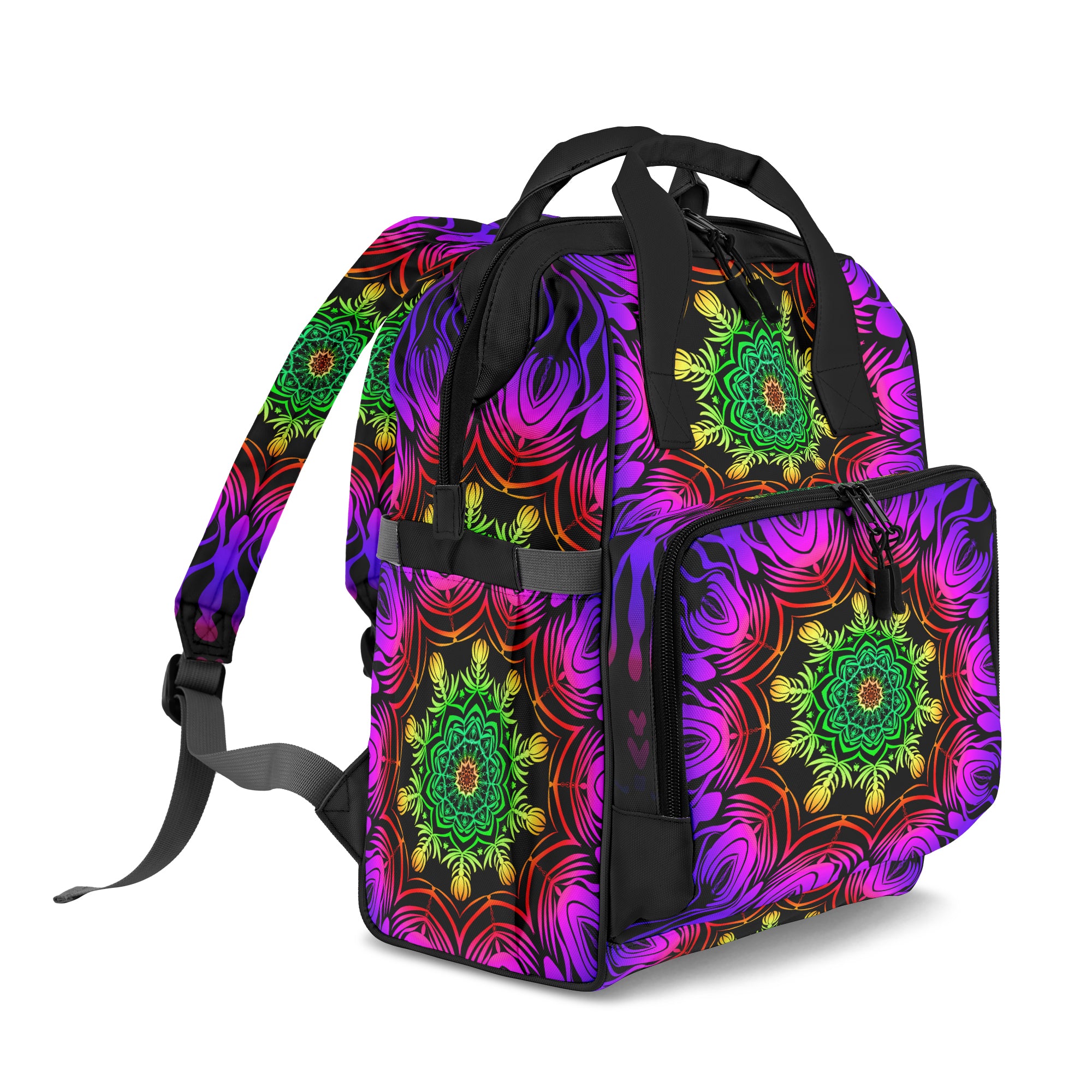 Purple Haze Mandala Backpack