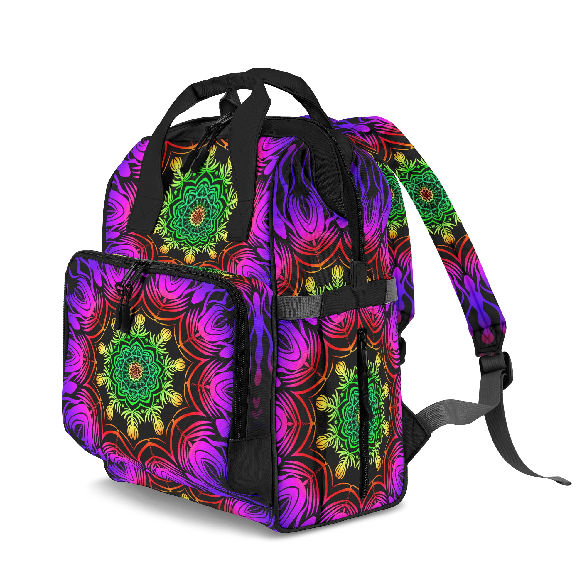 Purple Haze Mandala Backpack