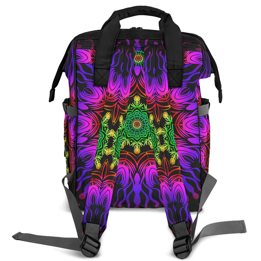 Purple Haze Mandala Backpack