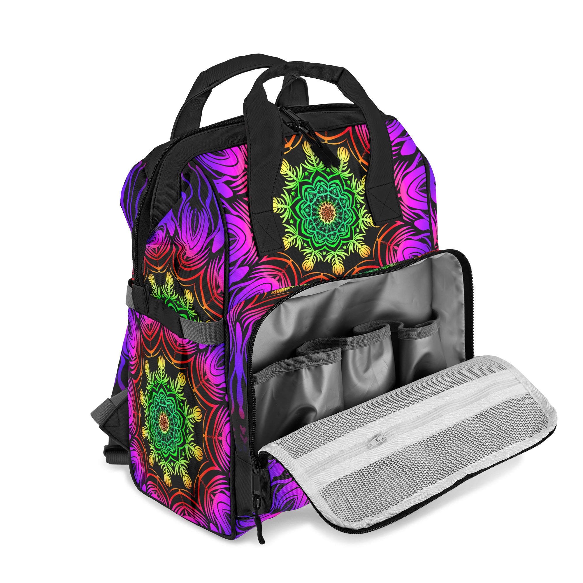 Purple Haze Mandala Backpack