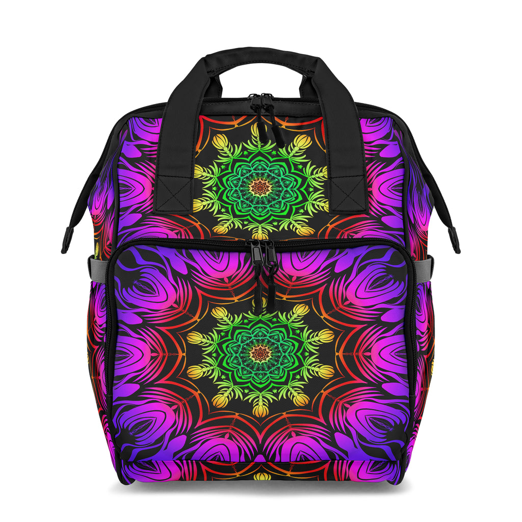 Purple Haze Mandala Backpack