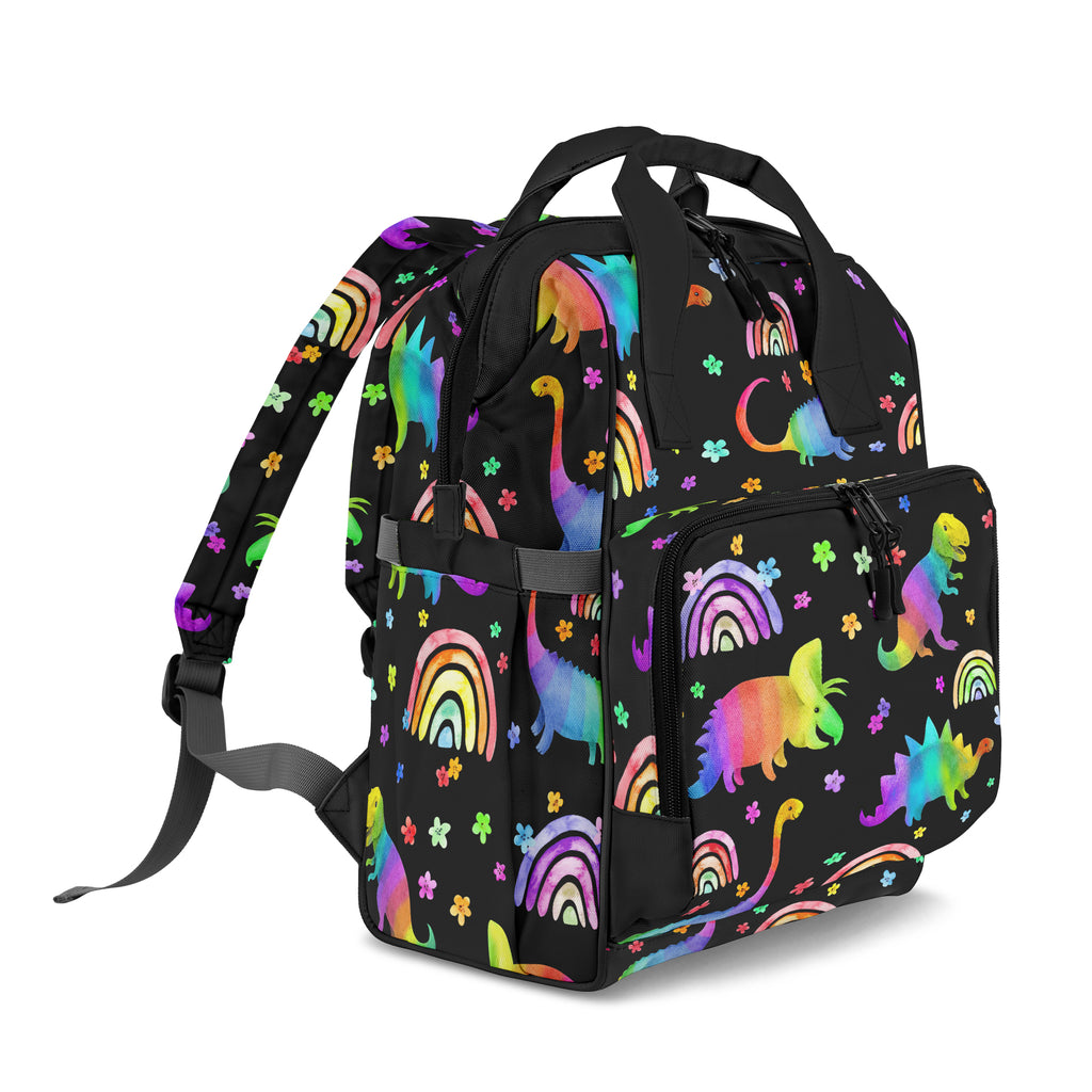Rainbow Dinos Backpack