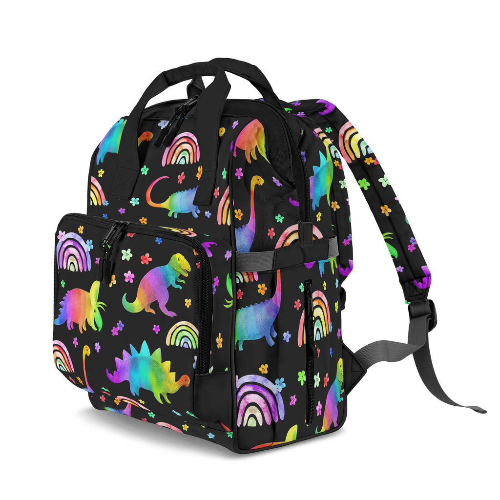 Rainbow Dinos Backpack