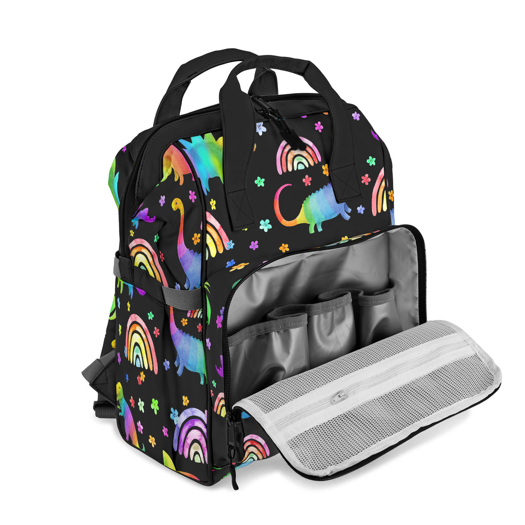 Rainbow Dinos Backpack