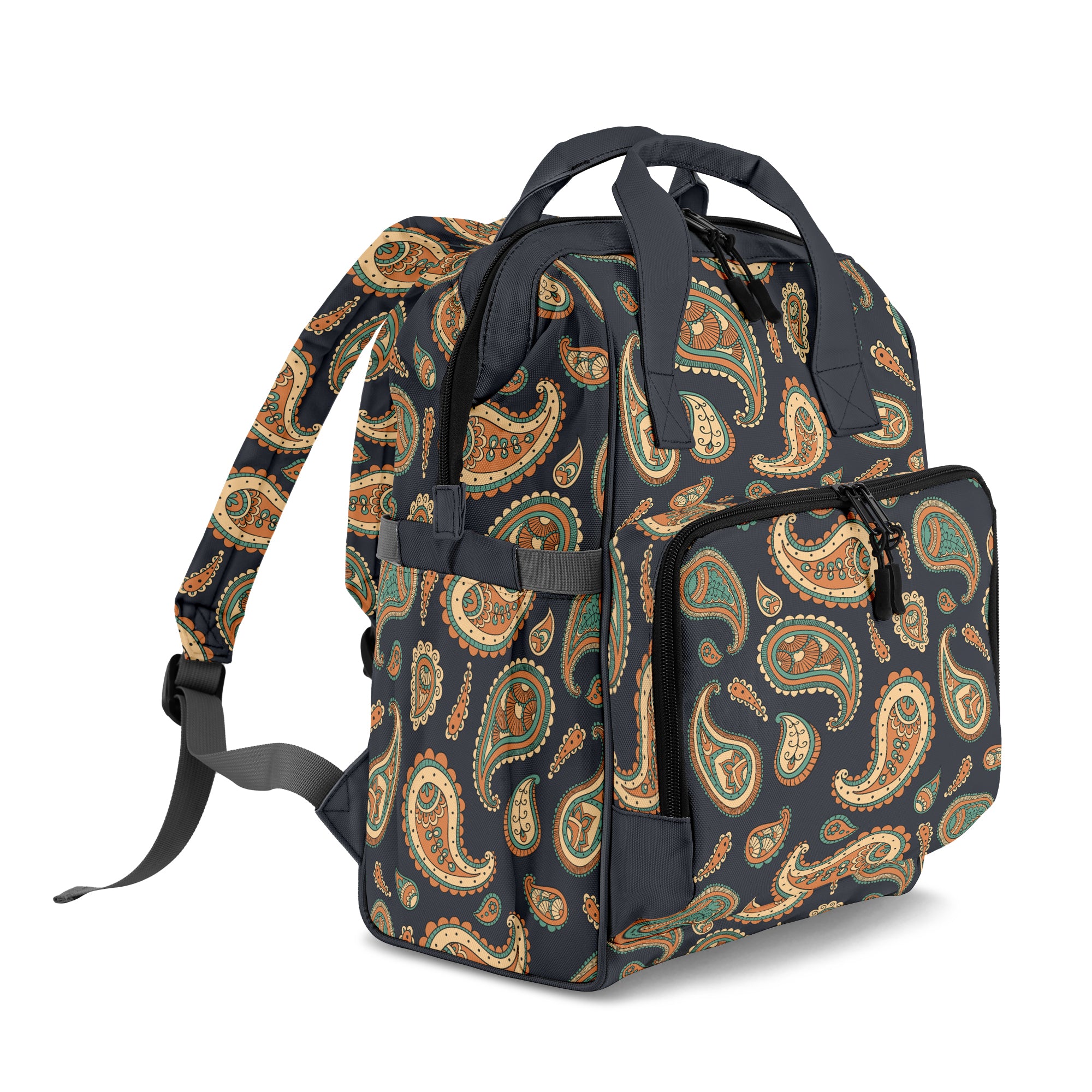 Retro Paisley Backpack
