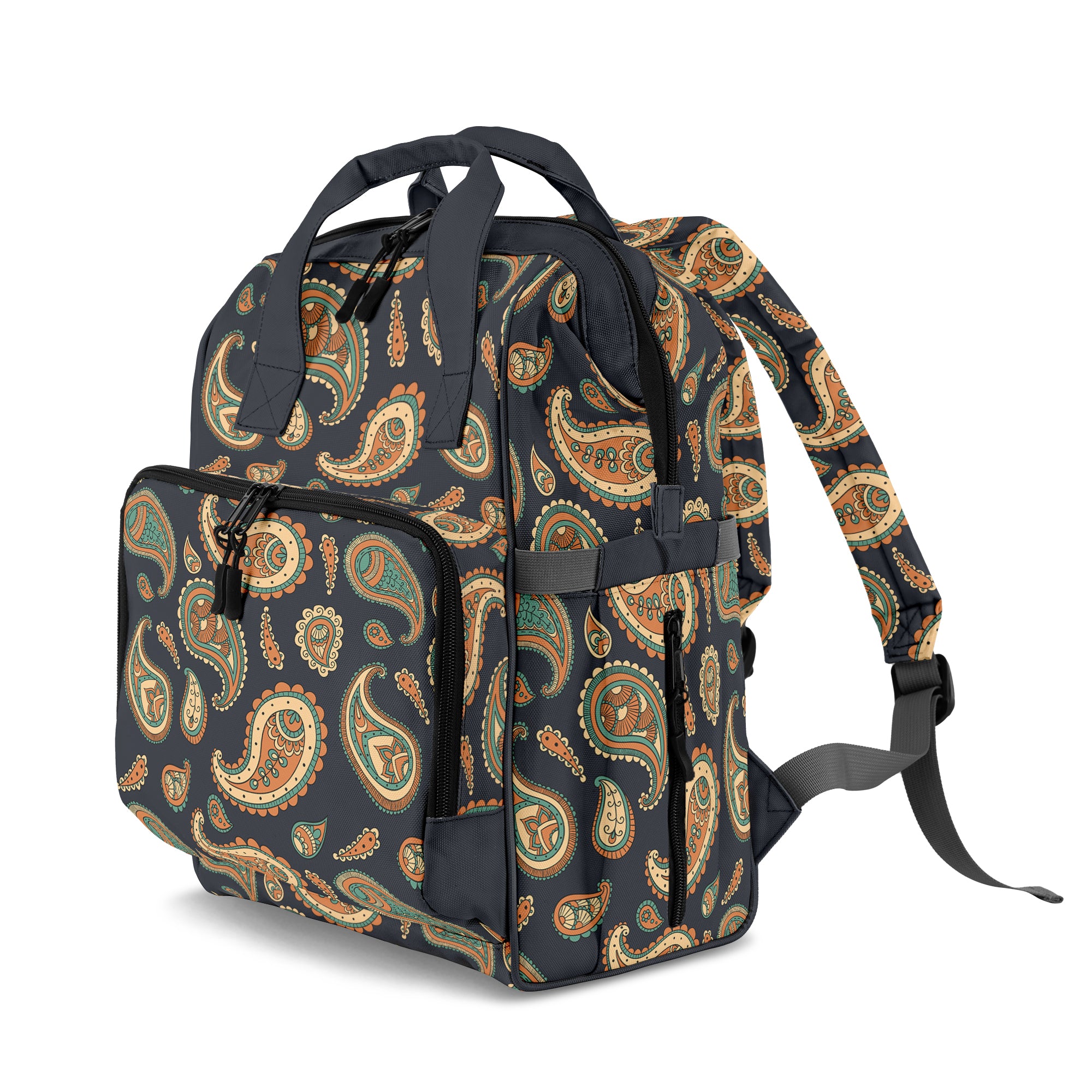 Retro Paisley Backpack