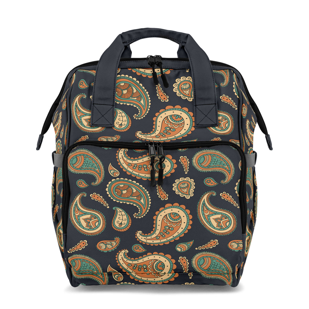 Retro Paisley Backpack