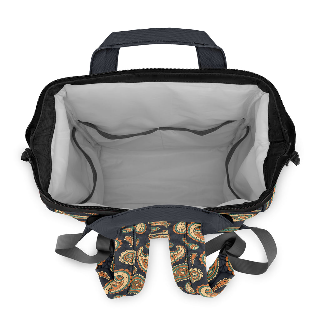 Retro Paisley Backpack