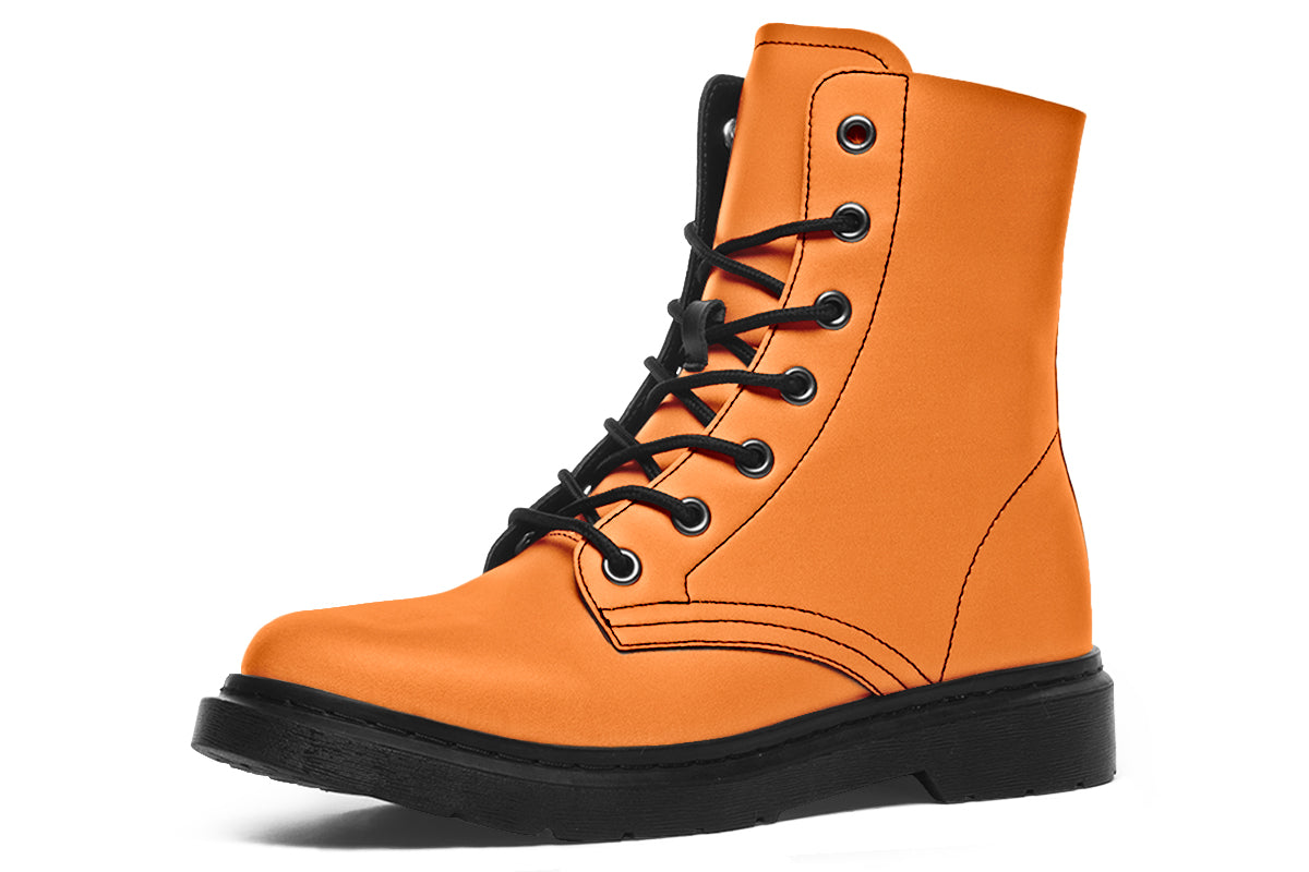 Blue and Orange Mismatch Boots