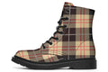 Choco Mocha Plaid Boots