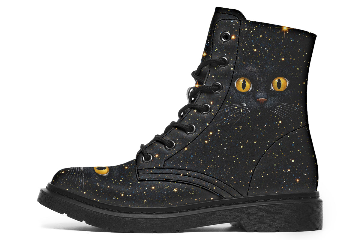 Cosmic Cat Eyes Boots