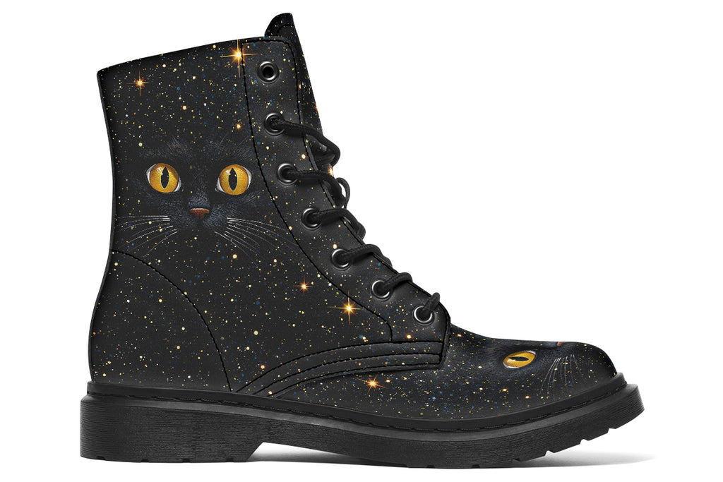 Cosmic Cat Eyes Boots